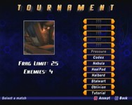 une photo d'Ã©cran de Unreal Tournament sur Sega Dreamcast